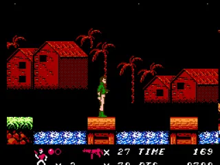 Housing neighborhood on top of the waterfall.