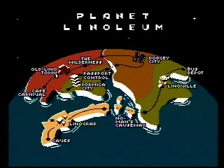 A map of your home planet