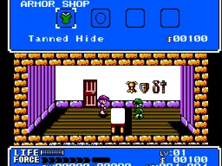 Items and Armor may be purchased in shops