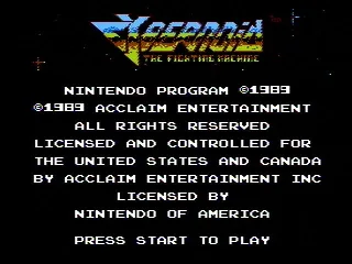 Title screen