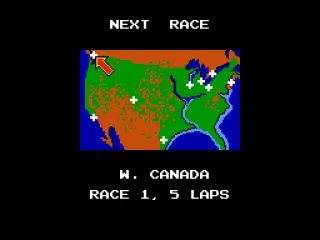 The site of the first race.