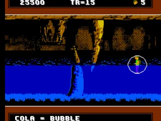 As a bubble, the blob allows the boy to swim through otherwise deadly water ...