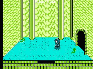 Nice green room with two little creatures