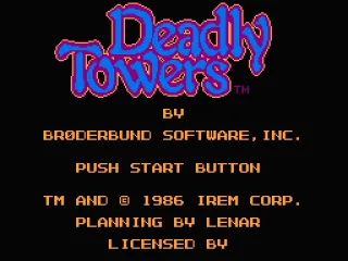 Title screen