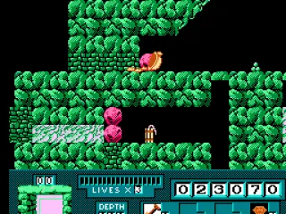 And, unlike ordinary video game heroes, Digger can not tolerate crushing boulders