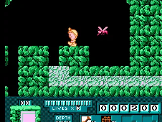 Lethal flying bugs in the cold dark caves