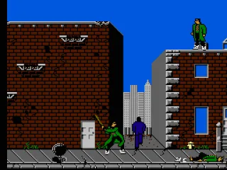 Walking back into an alley