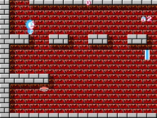 A side-scrolling section