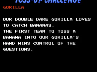 We need to establish who gets to answer questions first.