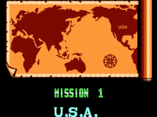 A typical mission opening.