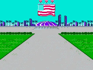 Outside shot of the stadium (US version).