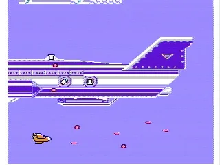 The tail end of a large aircraft!