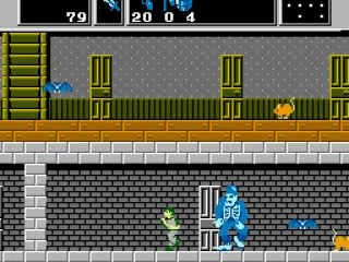 A big scary monster has chased me out of 1st-person mode and into the hallway