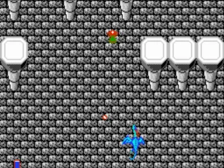 Your basic dragon with no upgrades as he dodges a fireball