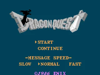 Original Japanese title screen