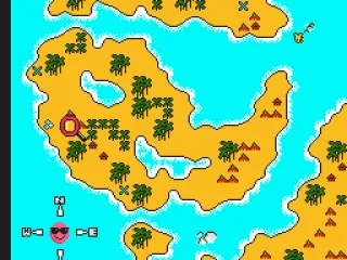The x on the map changes signifying that you have completed that level.