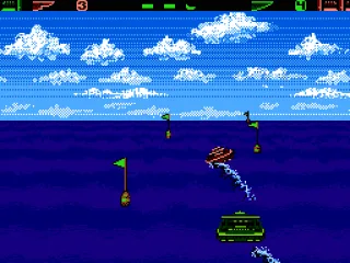 The 3D action segment -- stay within the flags