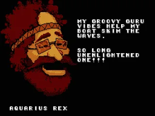 Your first opponent -- an unusually aggressive hippie