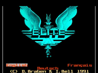 Elite title screen.