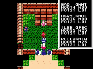 Meeting Lord British in the Throne room