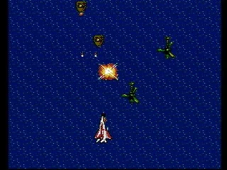 One of the vertically scrolling levels