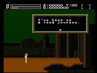 The starting location