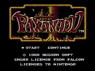 Title screen