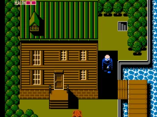 Buildings Such as this are where Addams Family characters are waiting to give you items