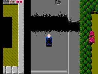 Giant Holes in the ground like this almost certainly mean you'll need to find another way