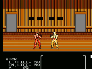 You have to kick him when you see the target on his body.