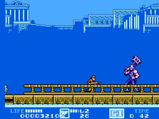 The first of many bosses