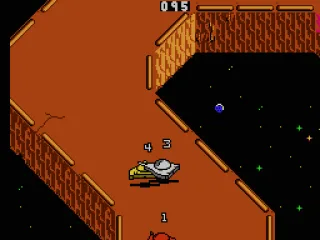 Fast, furious action, and about to be lapped by first place