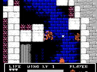 Firebrand's ability to cling to walls is used frequently.