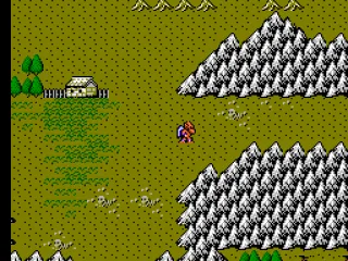 On the world map - this time there are no random battles.