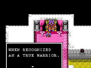 Talking to Morrock, King of Etruria.