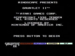 Press a start button to begin