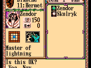 Choosing a wizard to join the battle