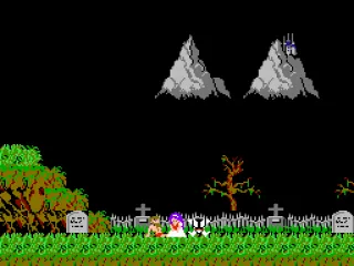 Our hero with his sweetheart