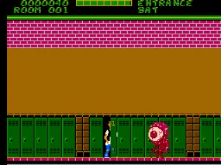 You can enter lockers to avoid monsters