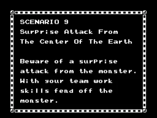 A one page briefing such as this, begins any scenerio