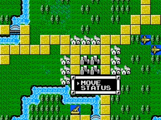 You move your units with a menu