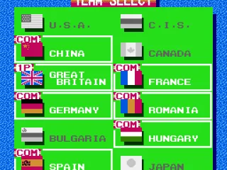 The CPU makes up the rest of the teams.