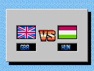 You are teamed up with another team before starting some of the events like running and swimming. In 2 (or more) player mode the 2nd player would be human too.