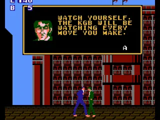 A man on the street offers Duke some friendly advice