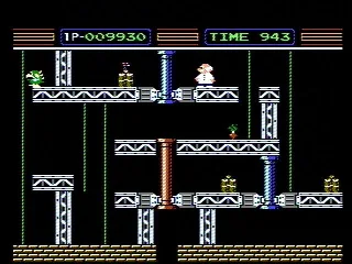 ROB helps move the pillars so you can reach the dynamite