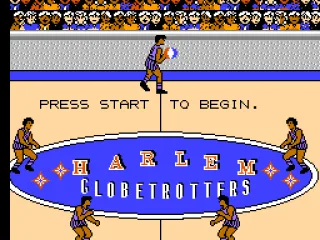 Players are making tricks with a ball during introduction