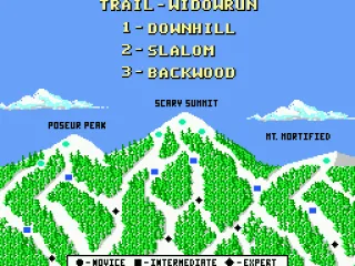 All the different levels and runs in the game