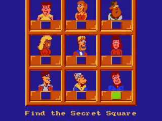 In round 2, try to pick the celebrity who is the secret square.