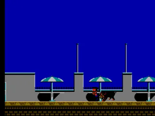 A dog pulls Hawk somewhere