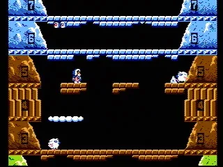 Use the mallet to smash bricks that block your way